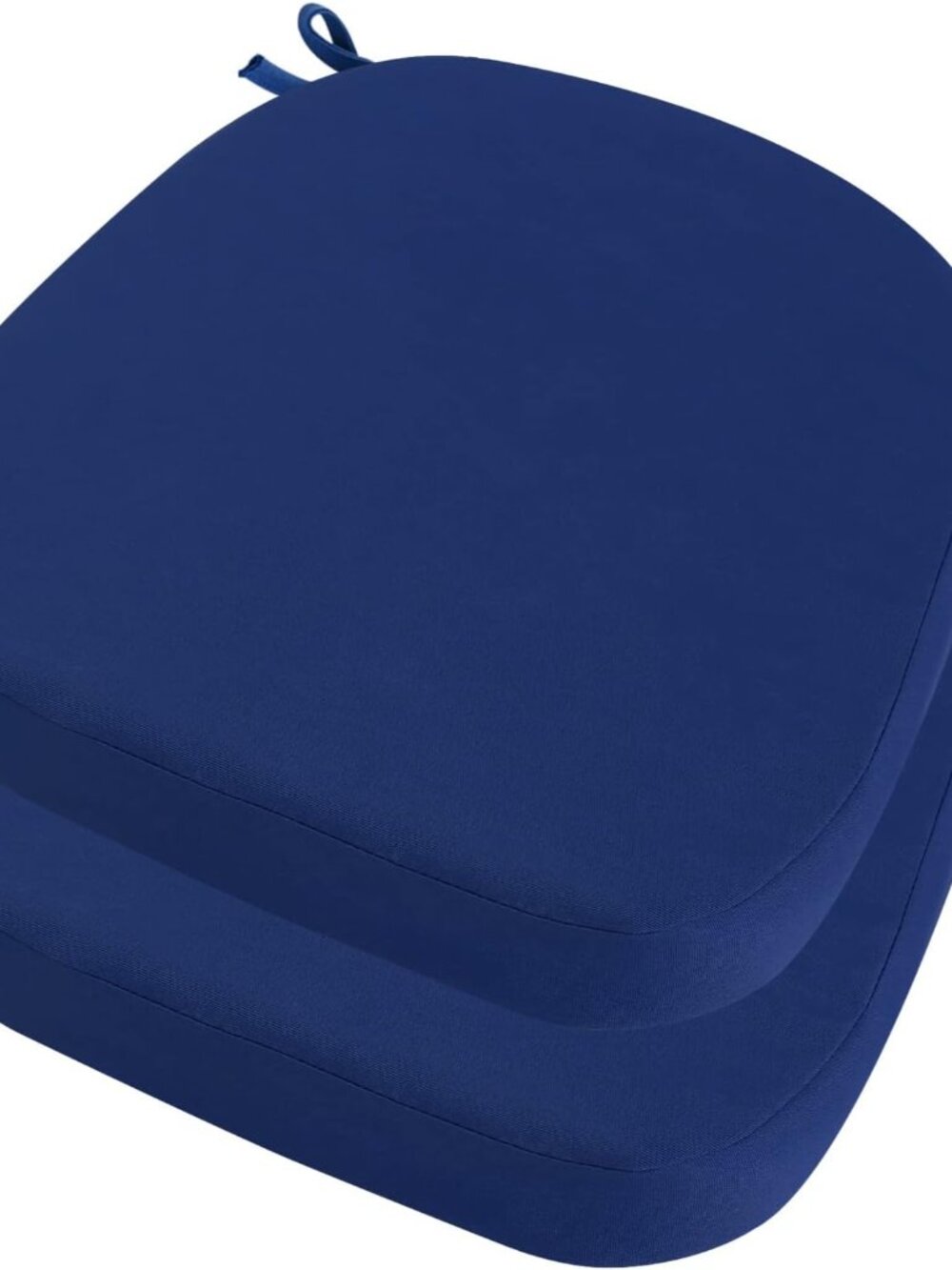 Outdoor Chair Cushions Set of 2, 17" x 17" D-Shaped